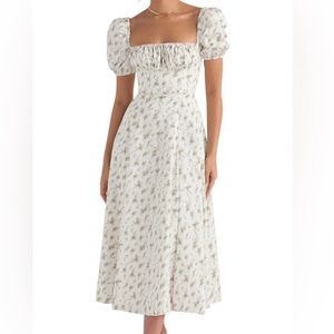 House of CB BELLUCCI GARDEN
PRINT SHIRRED SUNDRESS XSmall